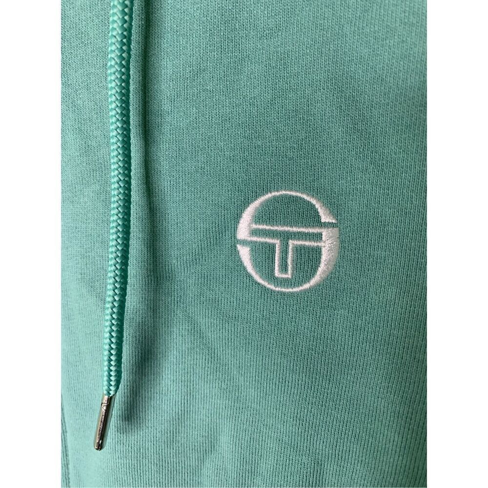 Sergio Tacchini Serif Logo zip up hoodie Canton men's size medium NEW NWT - Picture 4 of 8